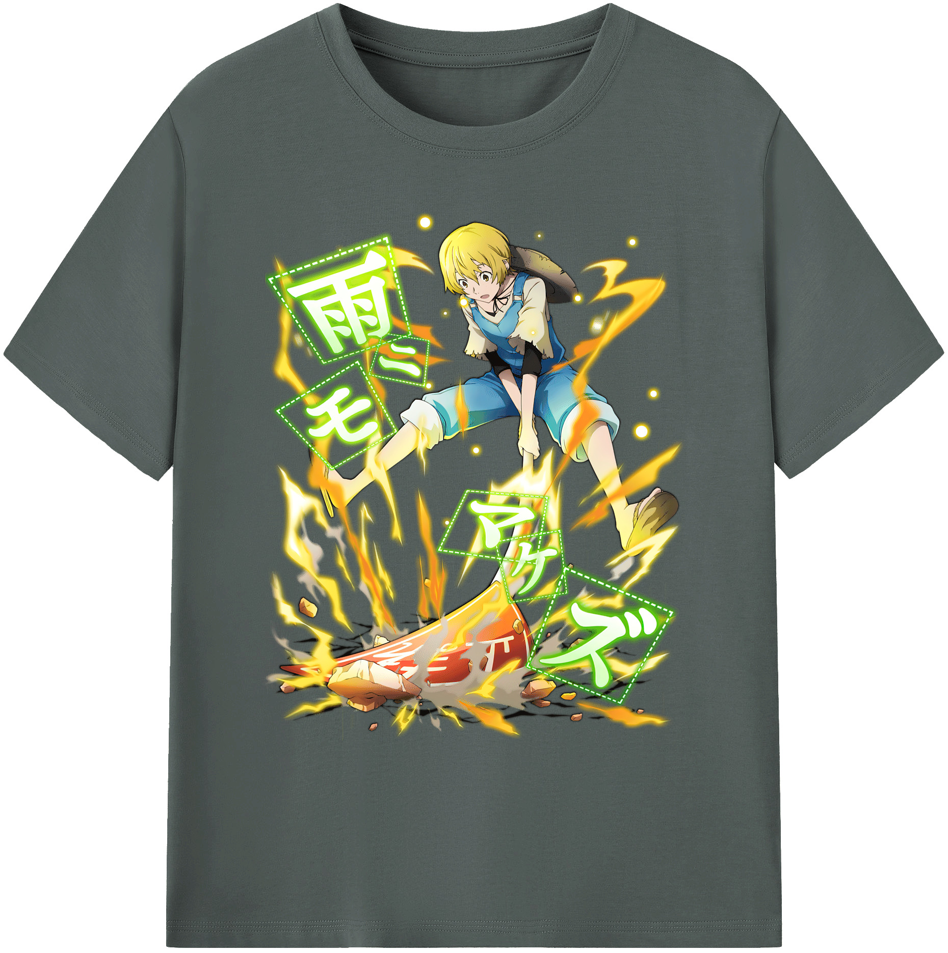 （画像用） 文豪ストレイドッグス Bungo Stray Dogs 綿100％ メンズ半袖Tシャツ｜肌触りやわらか＆通気性
